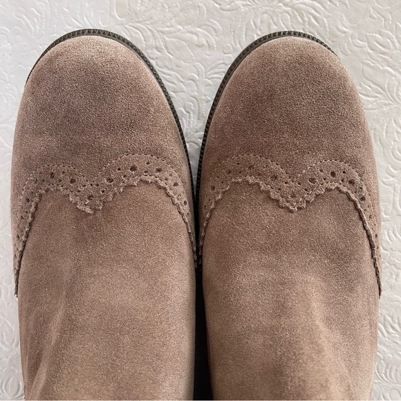 NWOB Hotter County Chelsea Boot Tan Suede US Size 9 - Picture 2 of 16